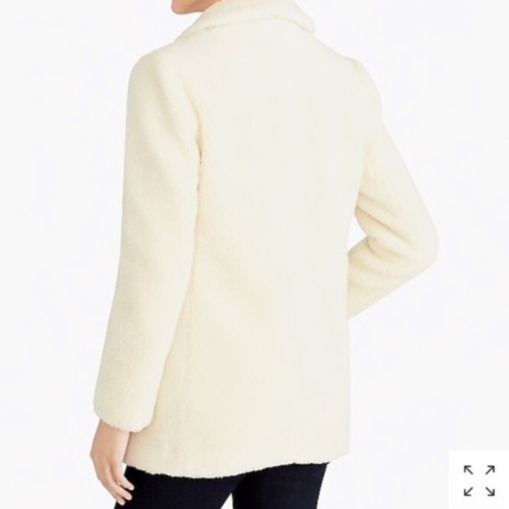 SOLD J. Crew | Faux Fur Teddy Coat - Picture 3 of 14